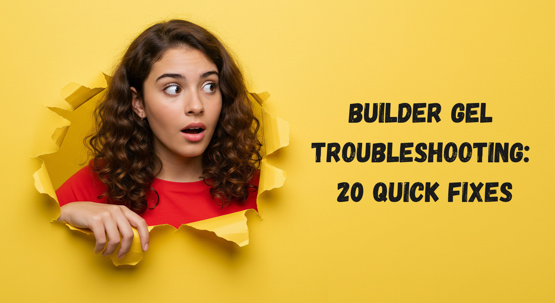 Builder Gel Troubleshooting: 20 Quick Fixes You’ll Actually Use