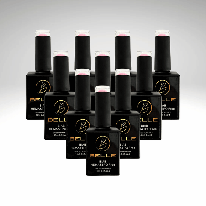 10 Belle Beauty BIAB Bottles