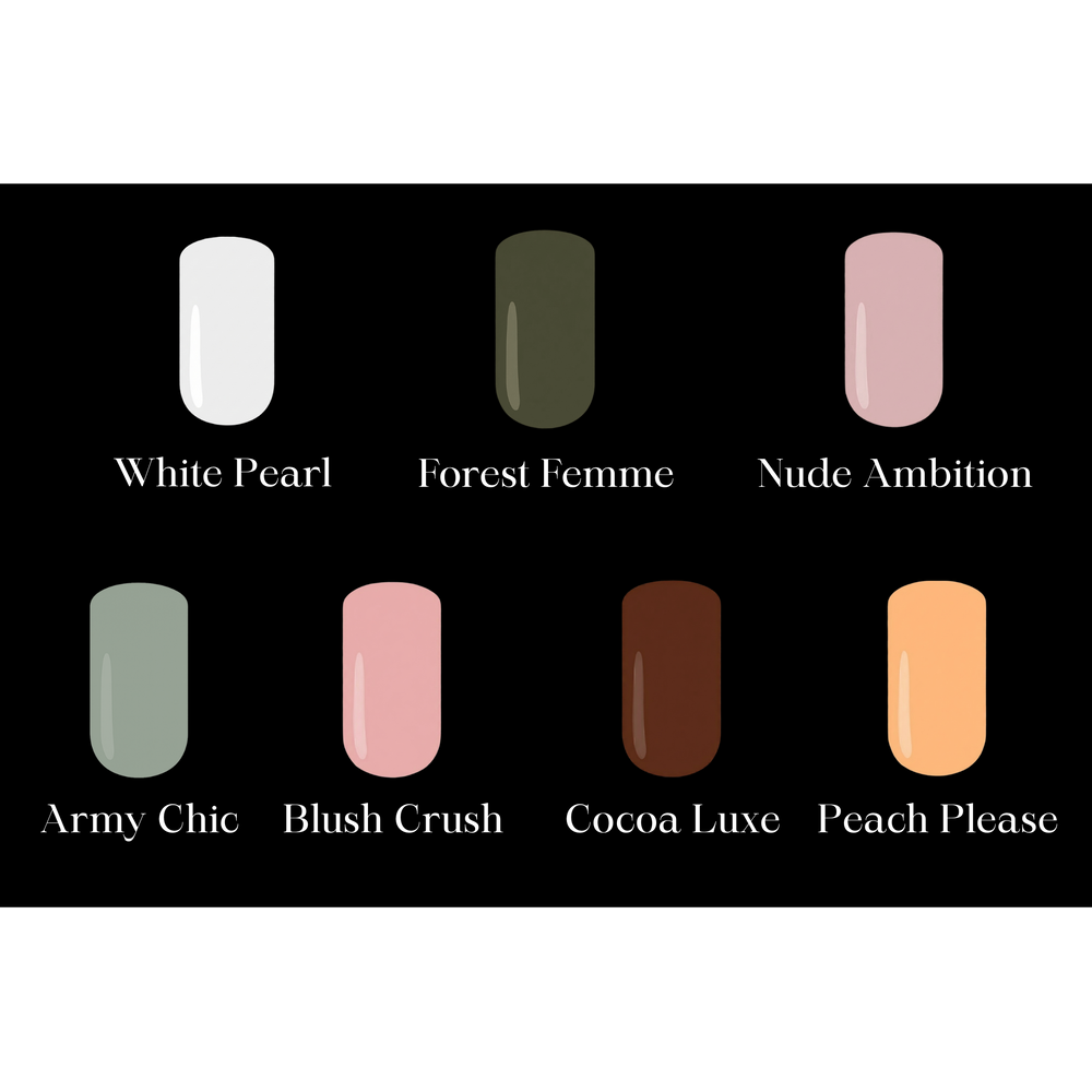 Belle Beauty Advanced Nail Kit Colours