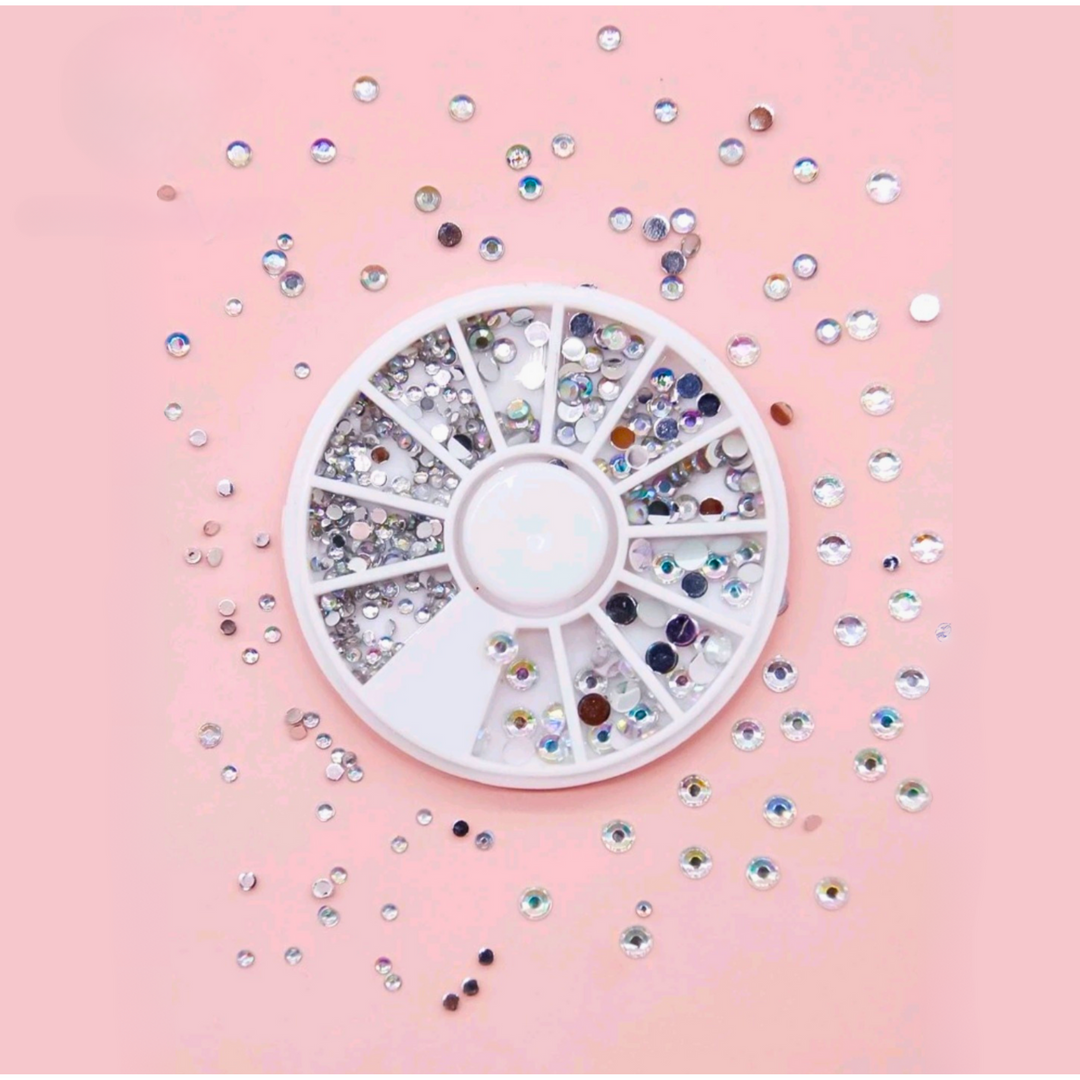 Rhinestone Nail Art Decorations - Clear