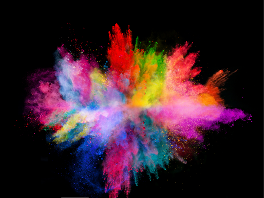 Belle Beauty colourful explosion 