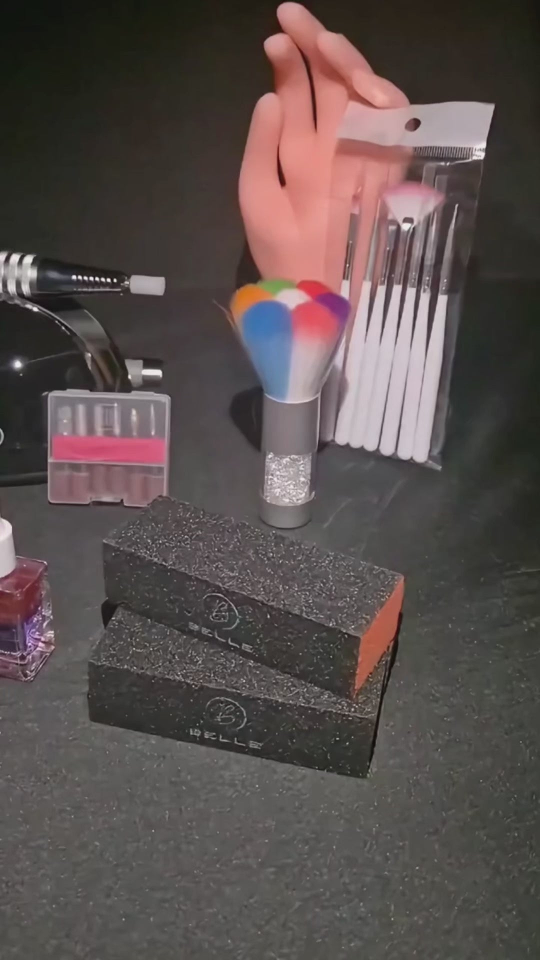 Video showcasing the Belle Beauty Ultimate Nail Tech Starter Kit
